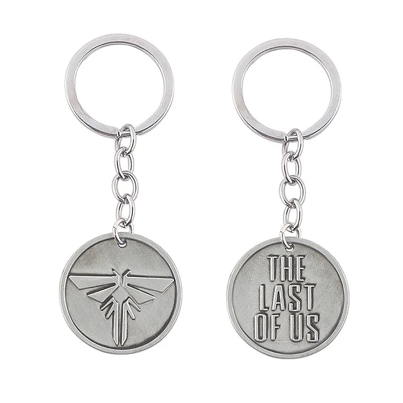 L'Ultimo Portachiavi Degli Stati Uniti Firefly Logo Letter Dogtag Gioele Ellie Vintage Retro Antique Pewter Portachiavi Regalo