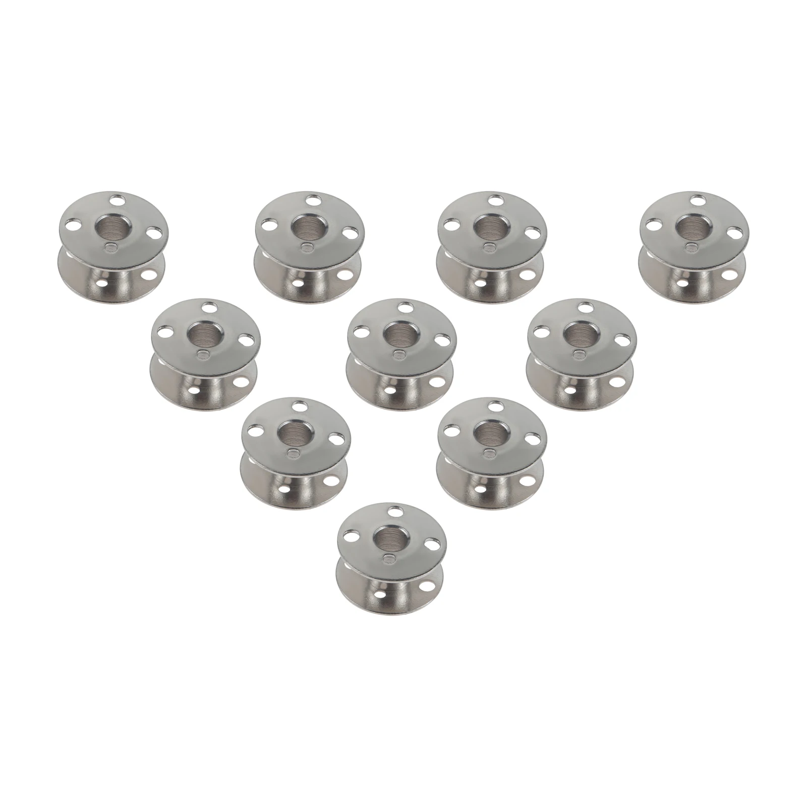 10 Pz/Set Bobine Per Macchina Da Cucire 172222 32522 Classe 66 Adatte Per Singer 66 66-16 Serie Bianco 8600 8800 20Mm Di Diametro Parti In Acciaio