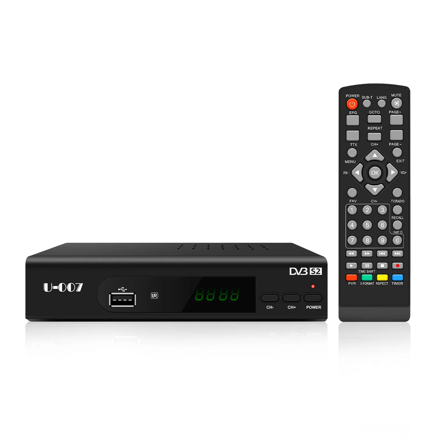 Ricevitore Satellitare Free To Air Dvb-S2, Ricevitore Tv Satellitare Dvb-S, Set Top Box, Decoder Satellitare, Spedizione Gratuita