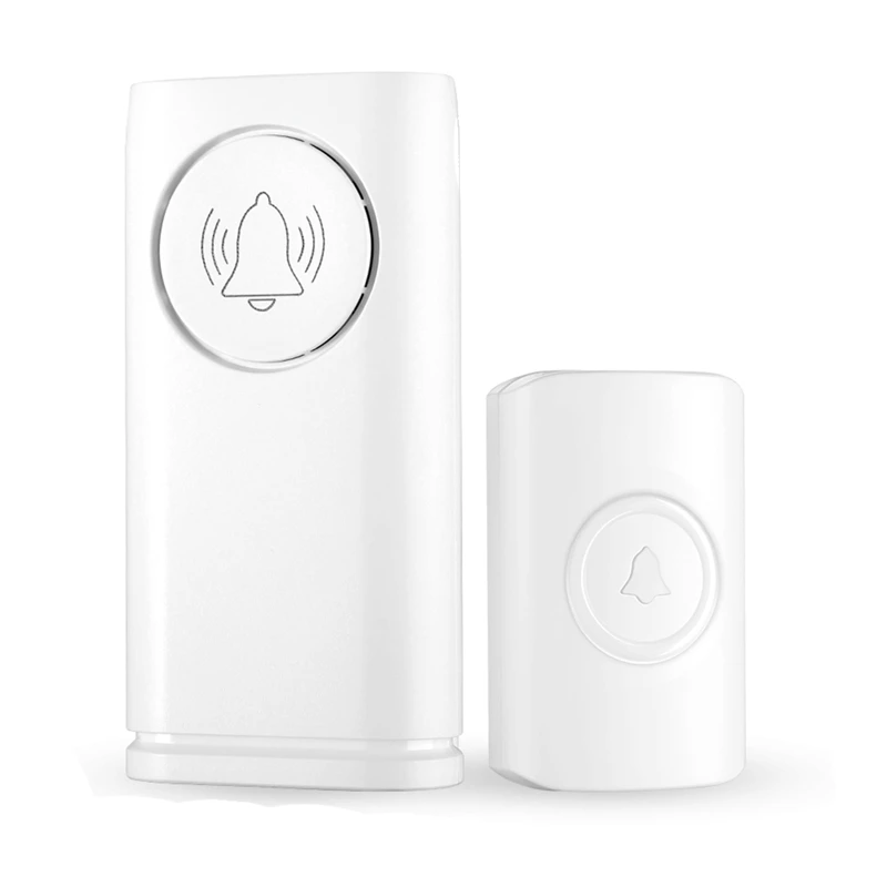 Hot Yo-Wireless Campanello Impermeabile Ip65 Non È Necessario Caricare Smart Door Bell Alarm Home Security Outdoor Welcome Door Chime