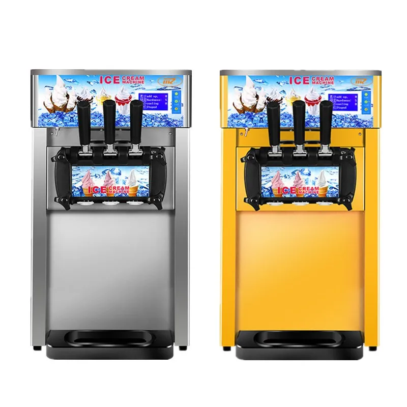 Pbobp Ice Cream Machine Home Soft Ice Cream Making Machin Mini Small Automatic Yogurt Cone Machine