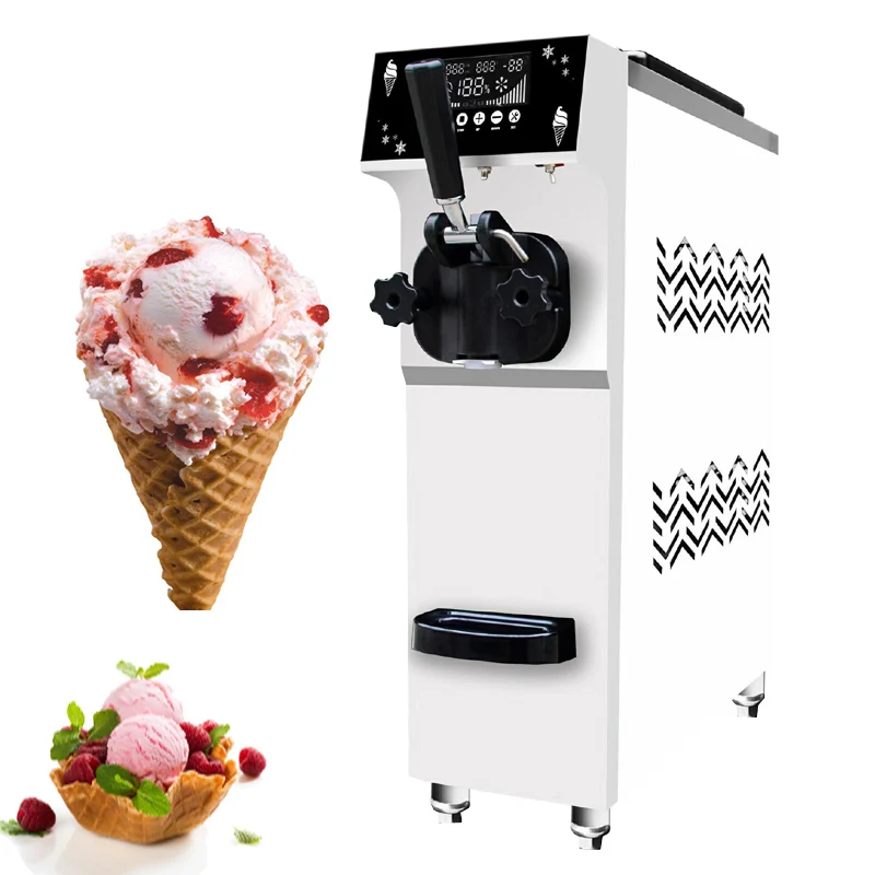 Piccola Macchina Per Gelato 900W Macchina Per Gelato Soft Desktop Macchina Per Gelato Intelligente