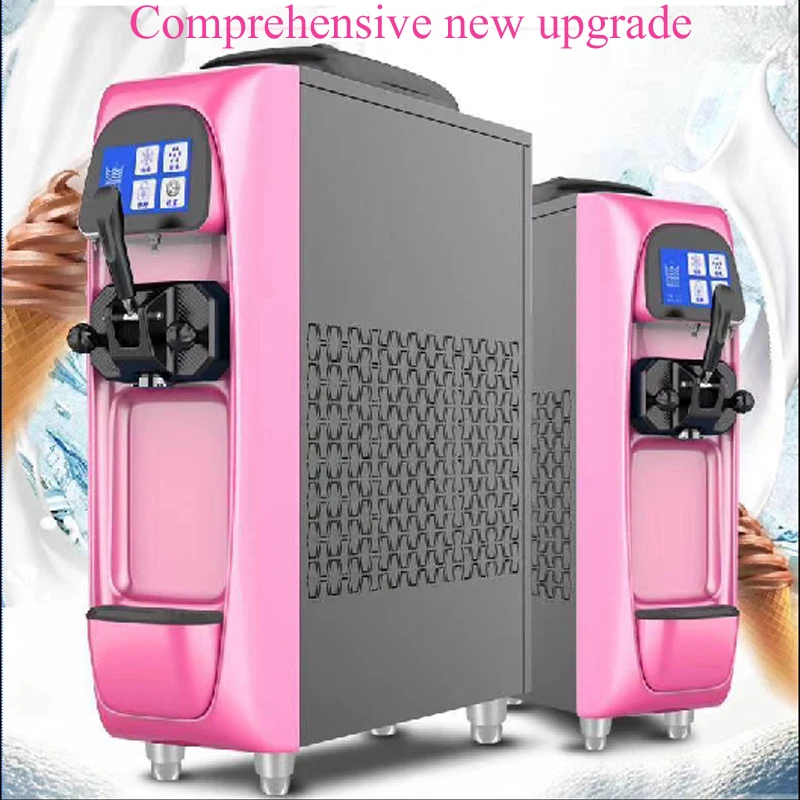 Pbobp Table Soft Serve Ice Cream Machine Commercial Electric Ice Cream Makers Desktop Single Head Ice Cream Machine 220V 110V