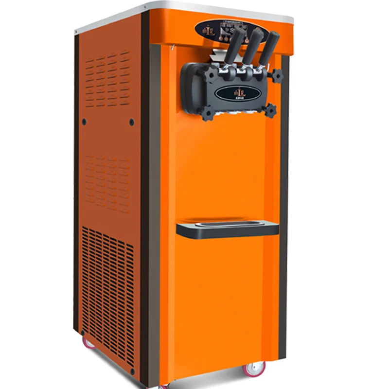 Best Seller Ice Cream Machine 1200W Soft Ice Cream Making Machine 3 Gusti Distributore Automatico