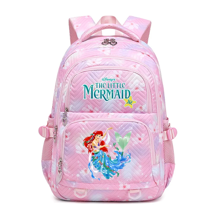 The Little Mermaid Boys Girls School Backpack For Teenage Youth Girls Kawaii Student Kids Zaino Laptop Books Bag Mochila