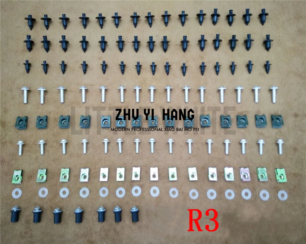 Fairing Bodywork Kit Bolts Screws For Fit For Yamaha  R3 2016