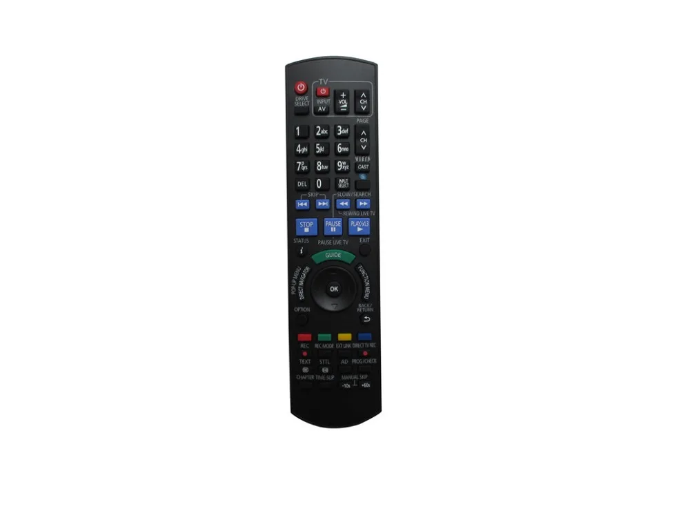 Telecomando Per Panasonic Dmr-15S Dmr-Es35 Eur7659Yc0 Dmr-Es35V Dmr-Es35Vp Dmr-Es45 Dmr-Es45V Dmr-Es46 Vd Lettore Registratore