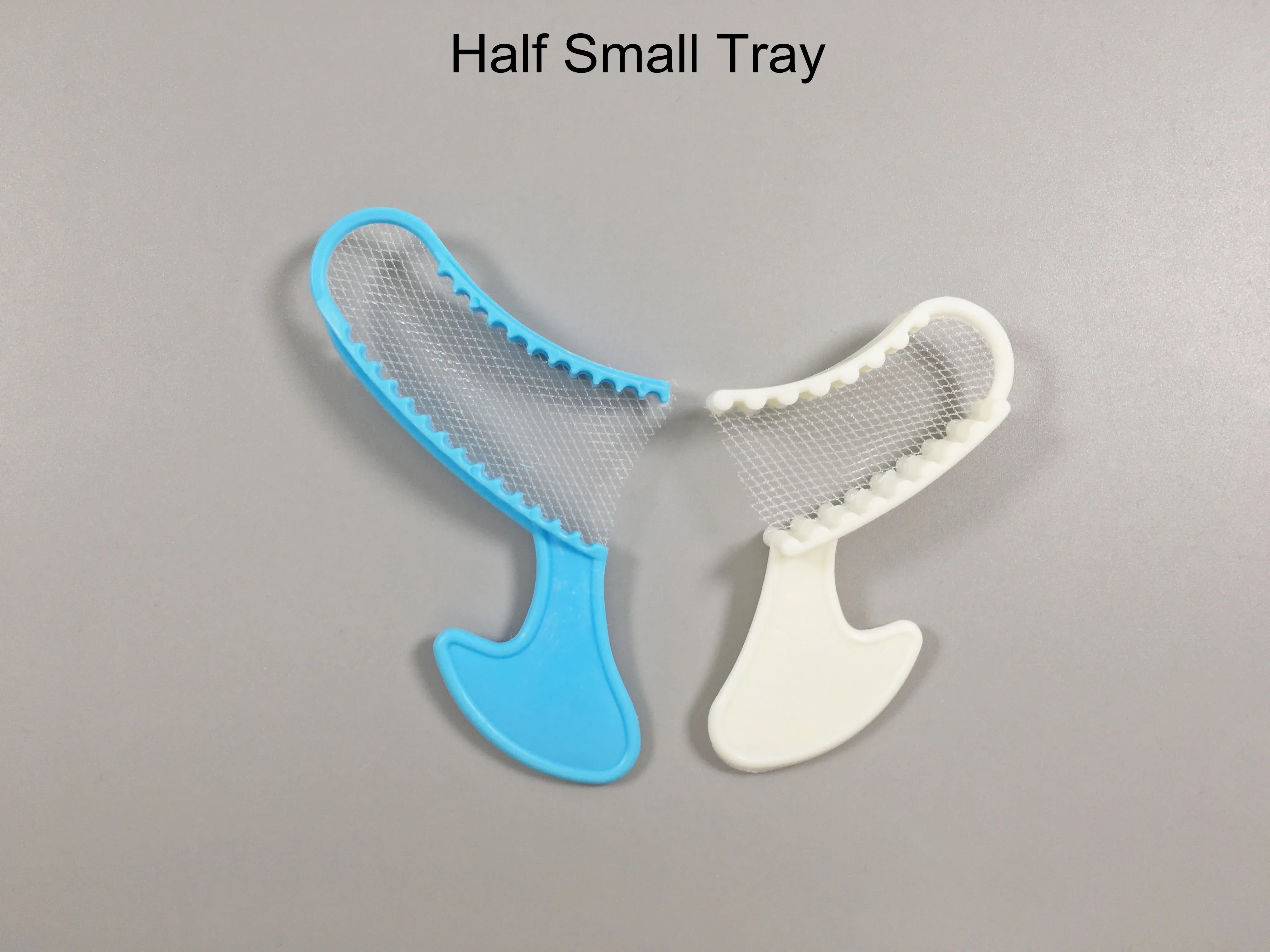 50Pcs/Lot Disposable Dental Impression Bite Registration Trays Half Arch Small