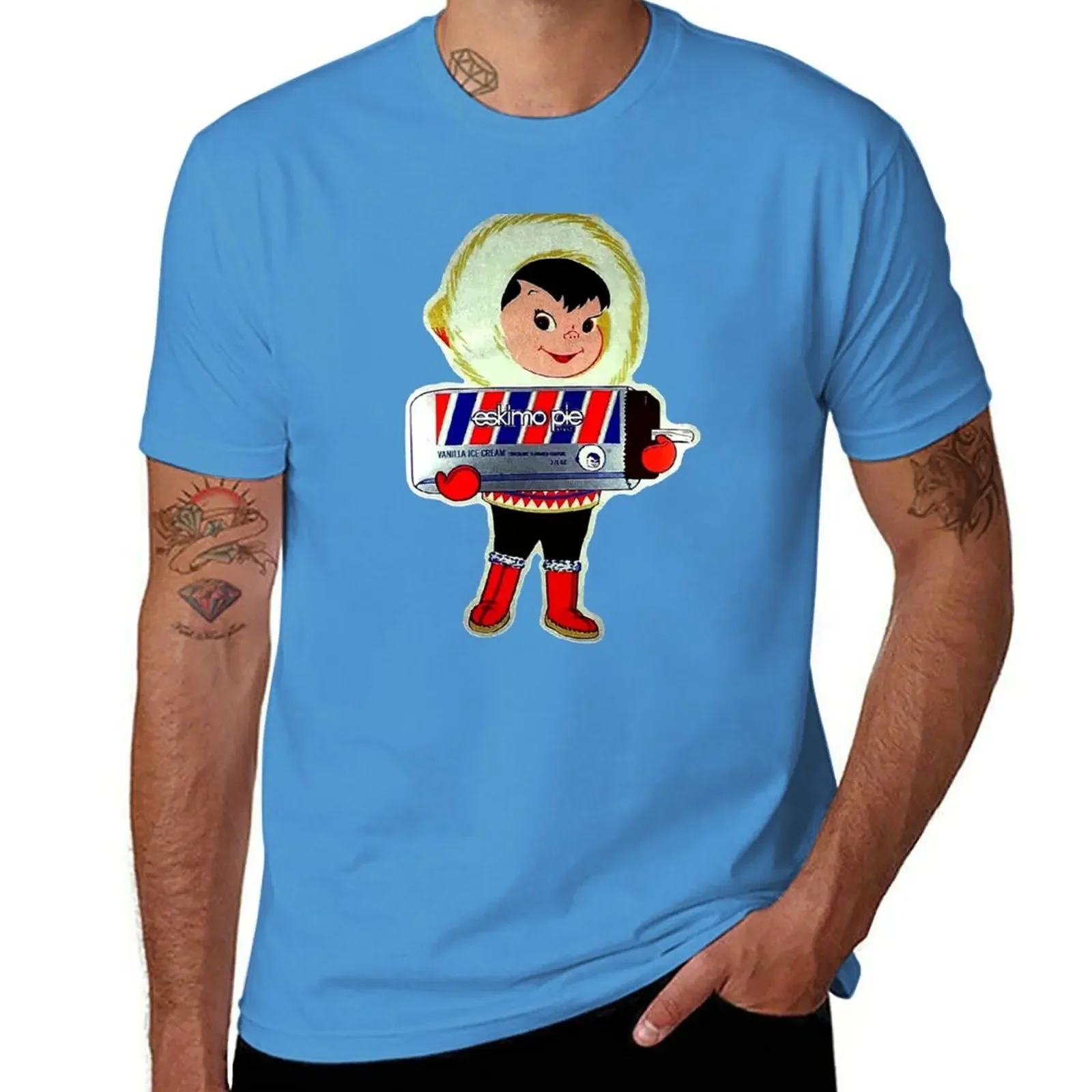 Eskimo Pieeskimo Pie Es Krim Eskimo Pie Suegerrr Eskimo Pie T-Shirt Hippie Vestiti Asciugatura Rapida Top Mens T Shirt Graphic