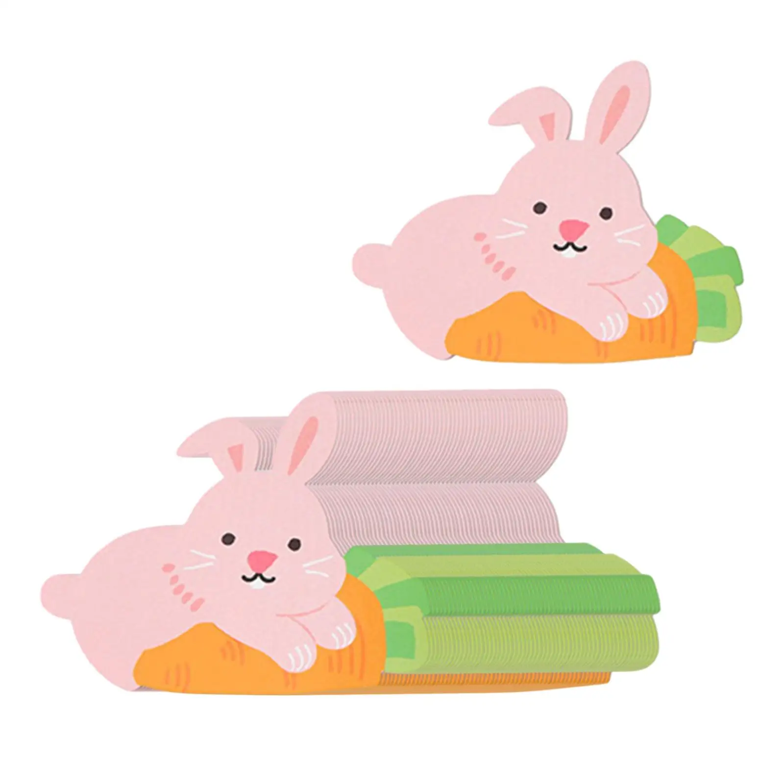 50 Pezzi Easter Bunny Lolly Card Easter Message Cards Cartoon Animal Holiday Saluti Card Tratta La Carta Da Imballaggio Per Il Premio