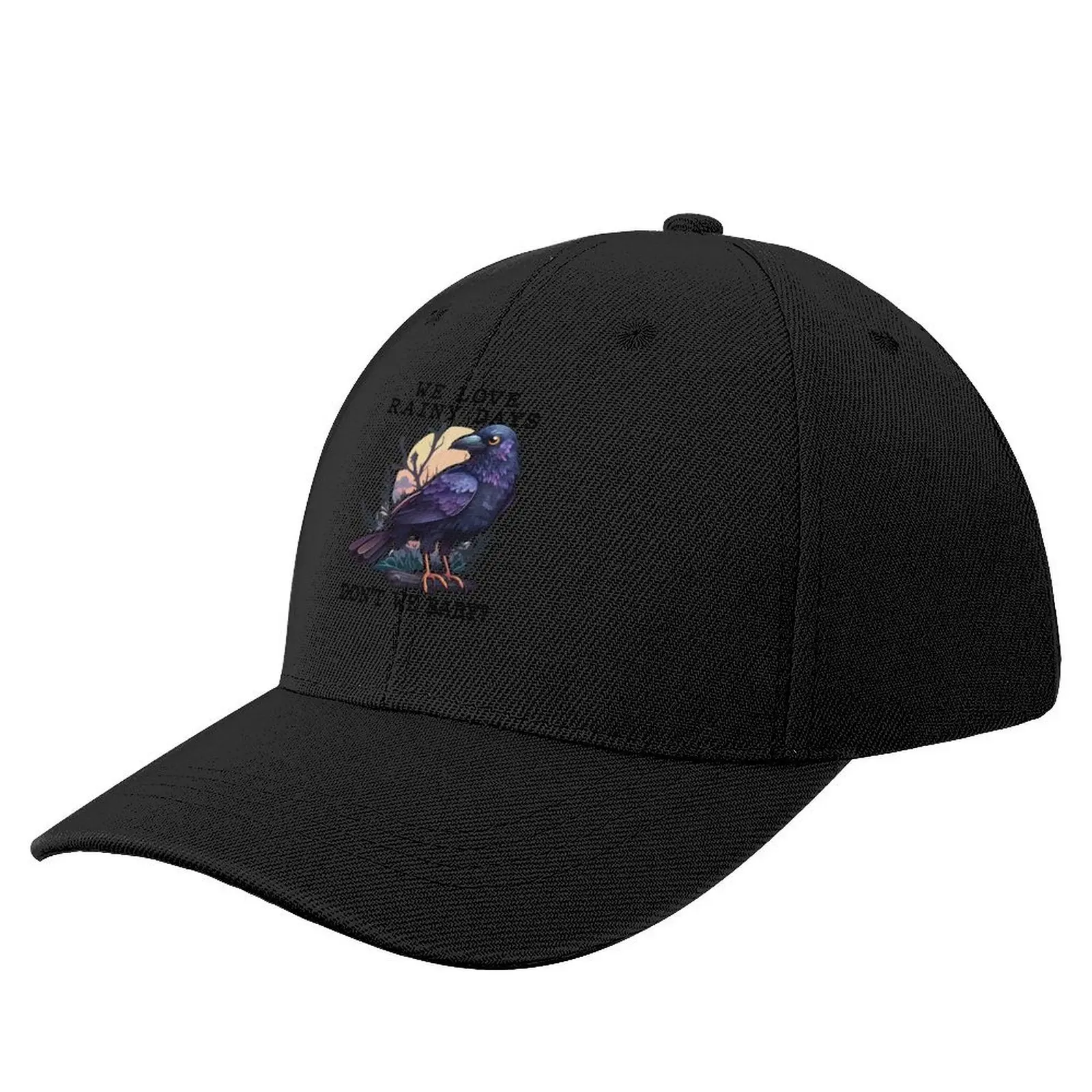 Rainy Days - Raven Berretto Da Baseball Fashion Beach Hat Beach Rugby Ball Cap Caps Donna Uomo