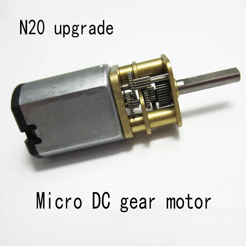N20 Versione Di Aggiornamento, Dc Gear Motor/Smart Lock Micro Piccolo Motore/Coppia Elevata A Bassa Velocità Gear 3V6V12V Gear Motor