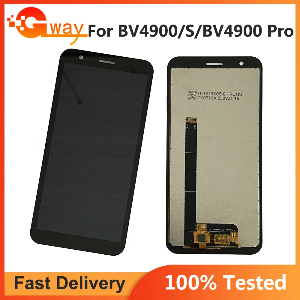 Per Blackview Bv4900 Bv4900 Pro Display Lcd + Touch Digitizer Per Blackview Bv4900Pro Android 12 Bv4900S Sensore Di Riparazione Dello Schermo Lcd
