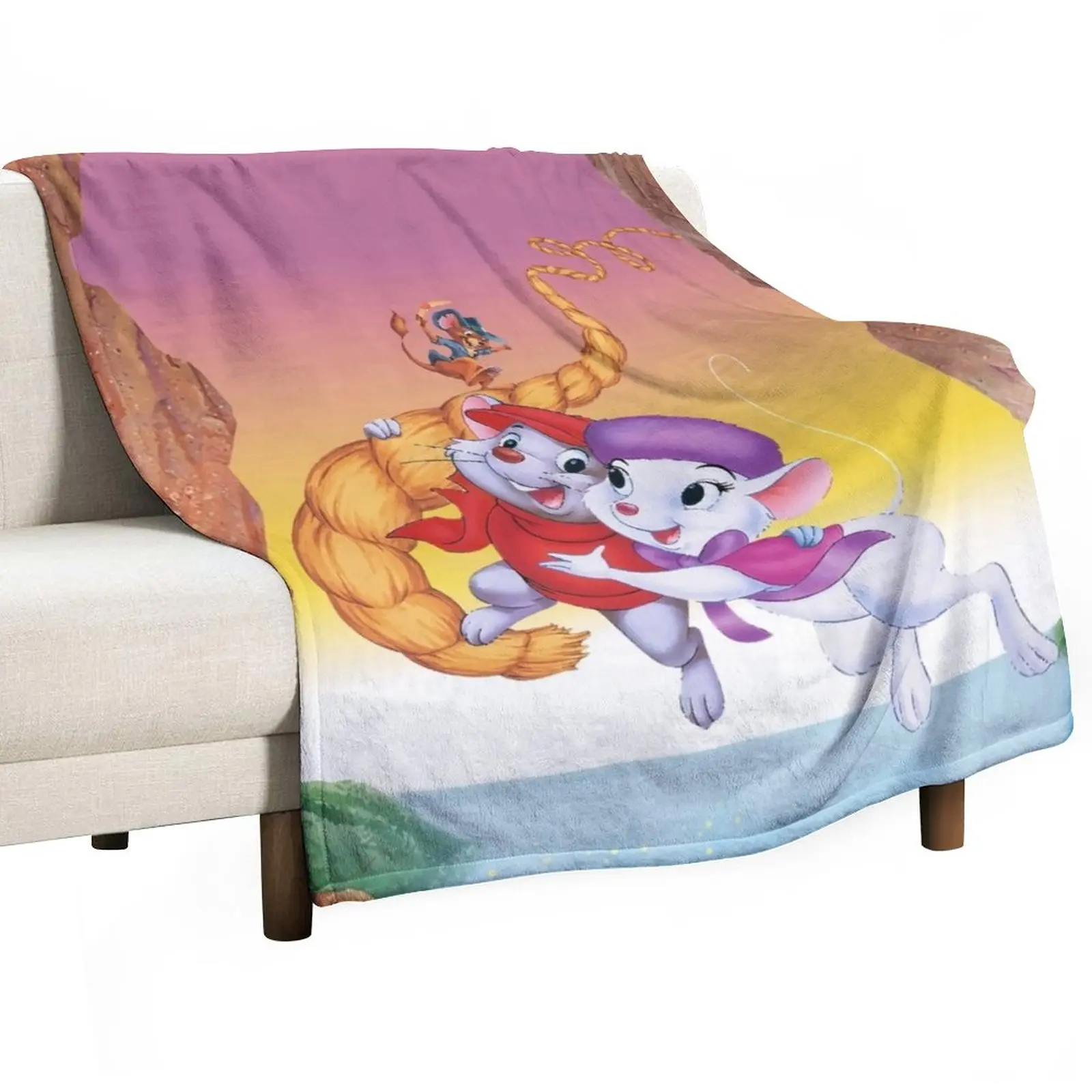 The Rescuers - Down Under Throw Coperta Pisolino Coperta Divano Coperte Per Divani