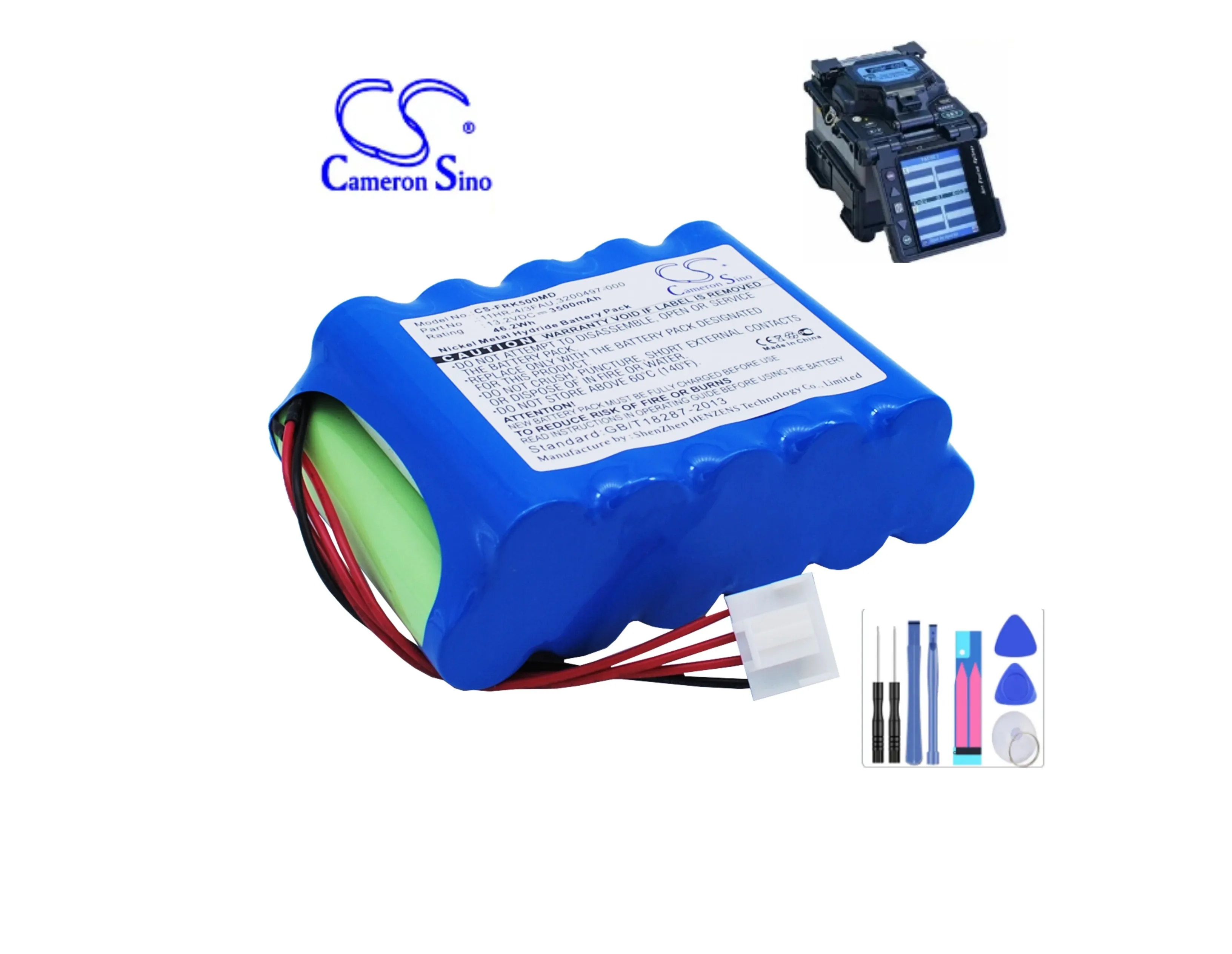 Batteria Medica Per Fujikura 11Hr-4/3Fau 11Hr-4/3Faup 3200497-000 Btr-06L Btr-06S Btr-08 Fsm-50S Fsm-50R Fsm-60S Fsm-60R Btr-08