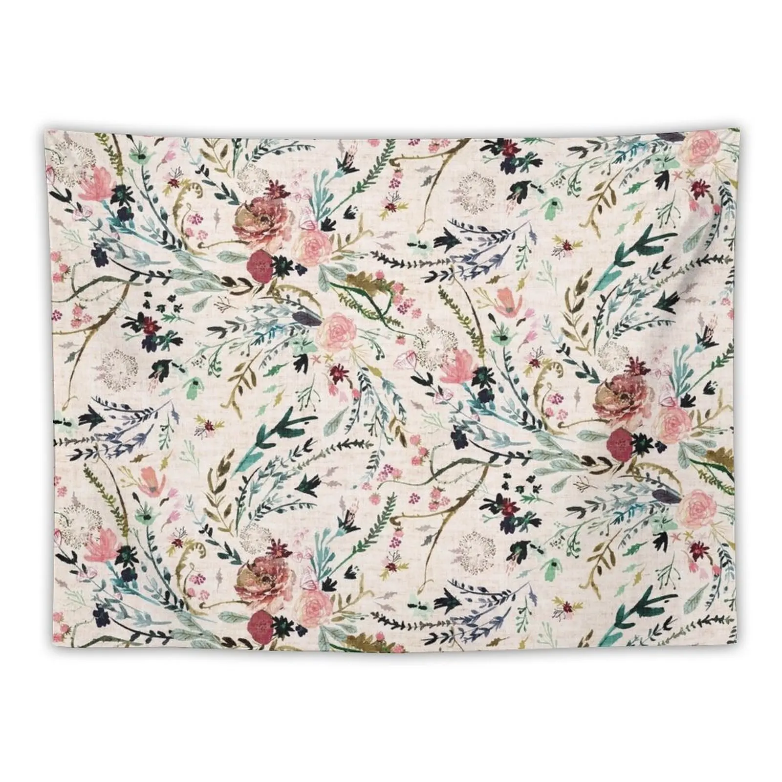 Nuovo Foil Floral Tapestry Anime Decor Carpet On The Wall Japanese Room Decor Wall Hanging Tapestry