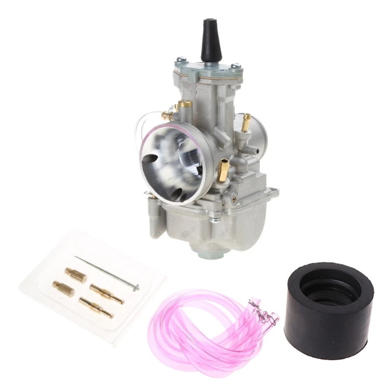 Carburatore Universale Per Moto 24Mm Per Keihin Carb Pwk Mikuni Con Power Jet