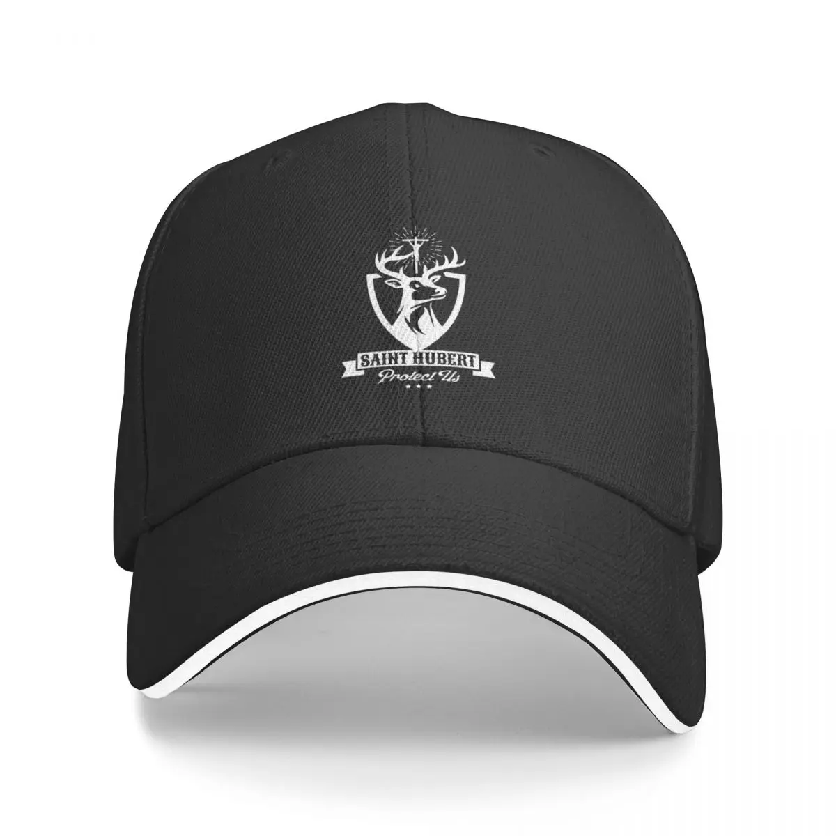 New St, Hubert Hubertus Patron Saint Of Hunters Berretto Da Baseball In Cervo Cappellino Snapback Berretti Da Pesca Cappelli Per Donna Uomo
