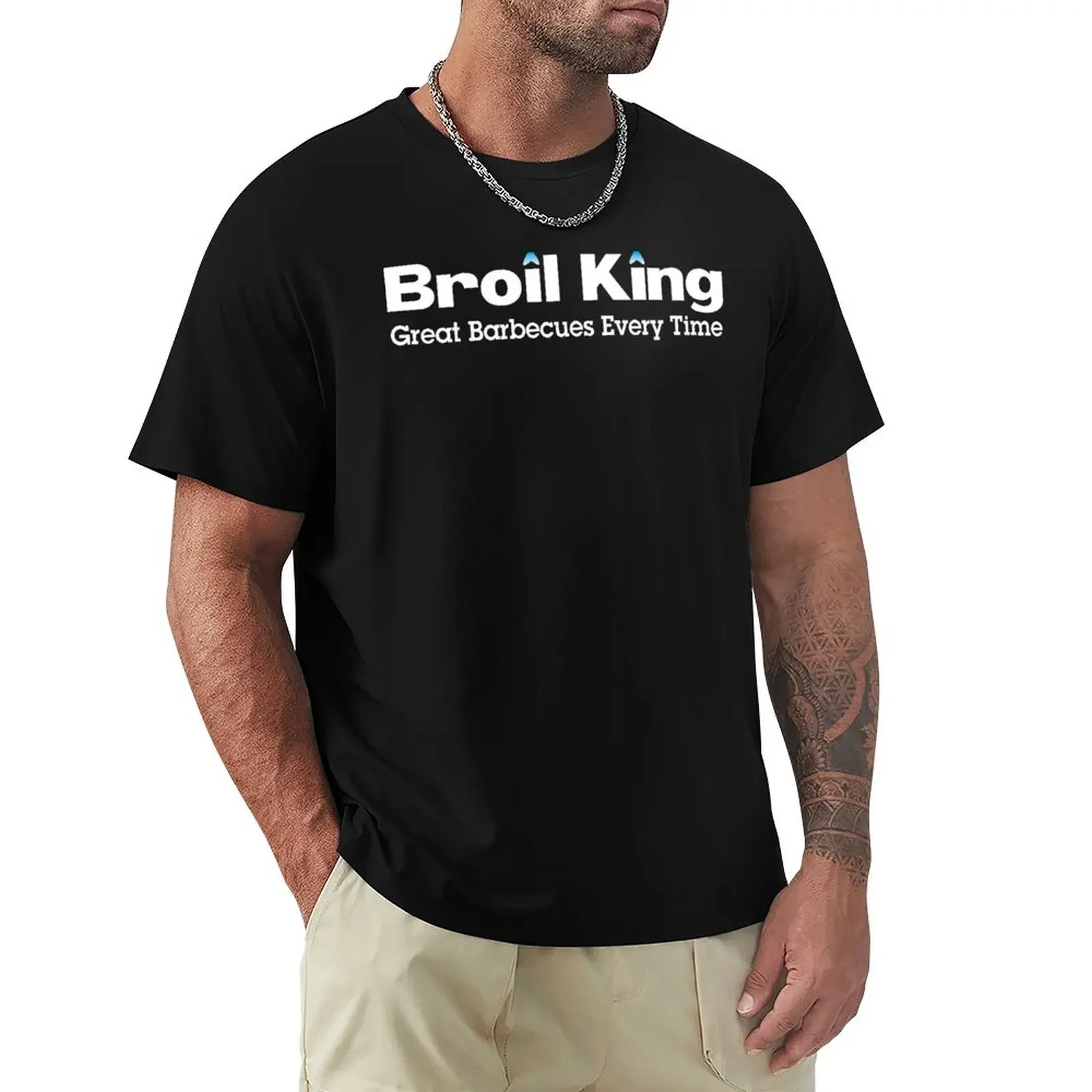 Maglietta Broil King Blanks Magliette Grafiche Da Uomo