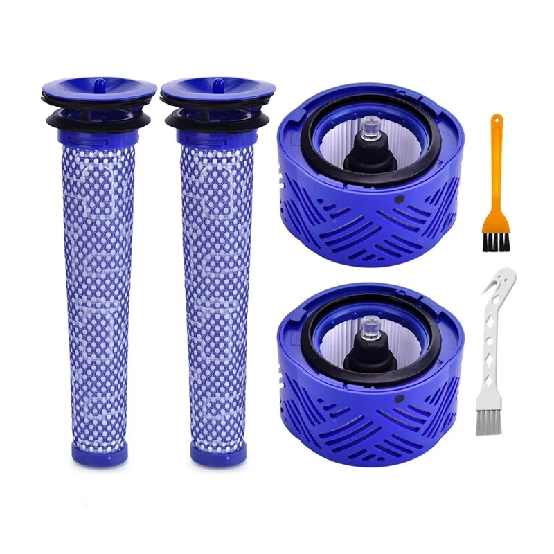 Sostituzione Del Filtro Per Dyson V6 Absolute Total Clean Stick Vacuum, Post E Pre Filtri, Parti 966741-01 E 965661-01