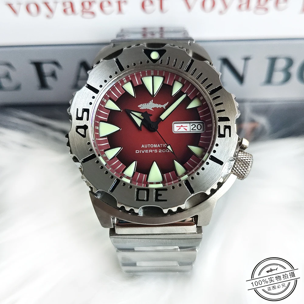 Heimdallr Watch Negozio Ufficiale Monster Riproduzione Orologio Subacqueo Specchio Zaffiro Orologio Meccanico Super Bright C3 Green Glow