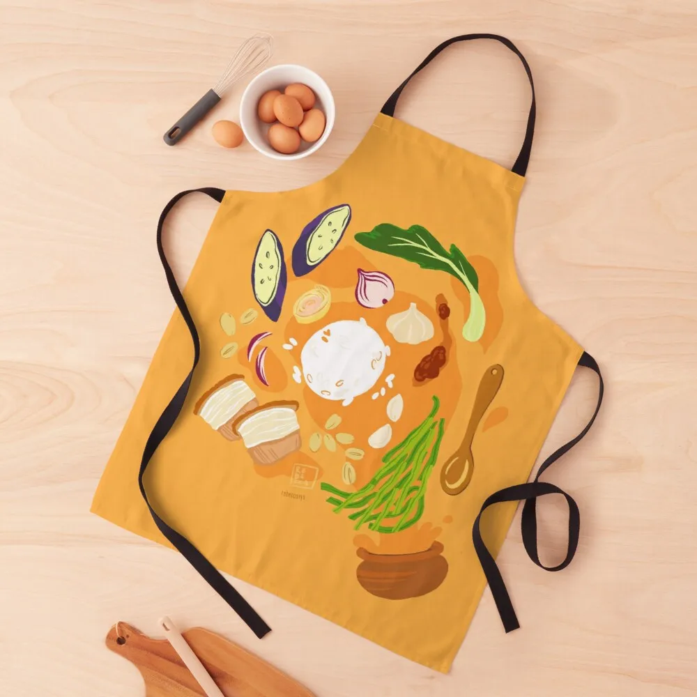 Kare-Kare Kraving Grembiule Lungo Grembiule Cose Per La Casa E La Cucina Grembiuli Da Donna