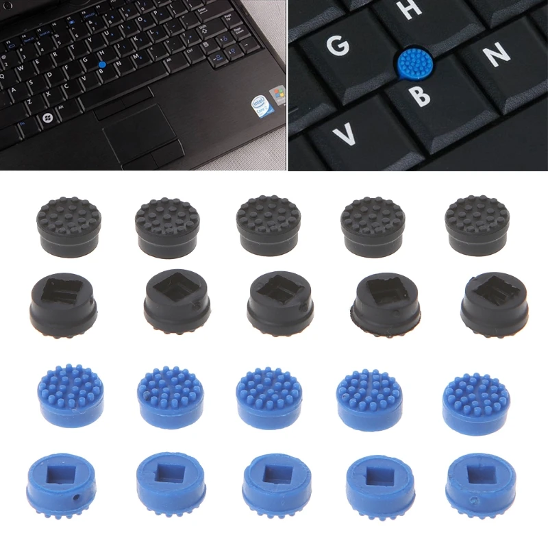 Tappo Puntatore Trackpoint Point Per Tastiera Portatile Da 10 Pezzi