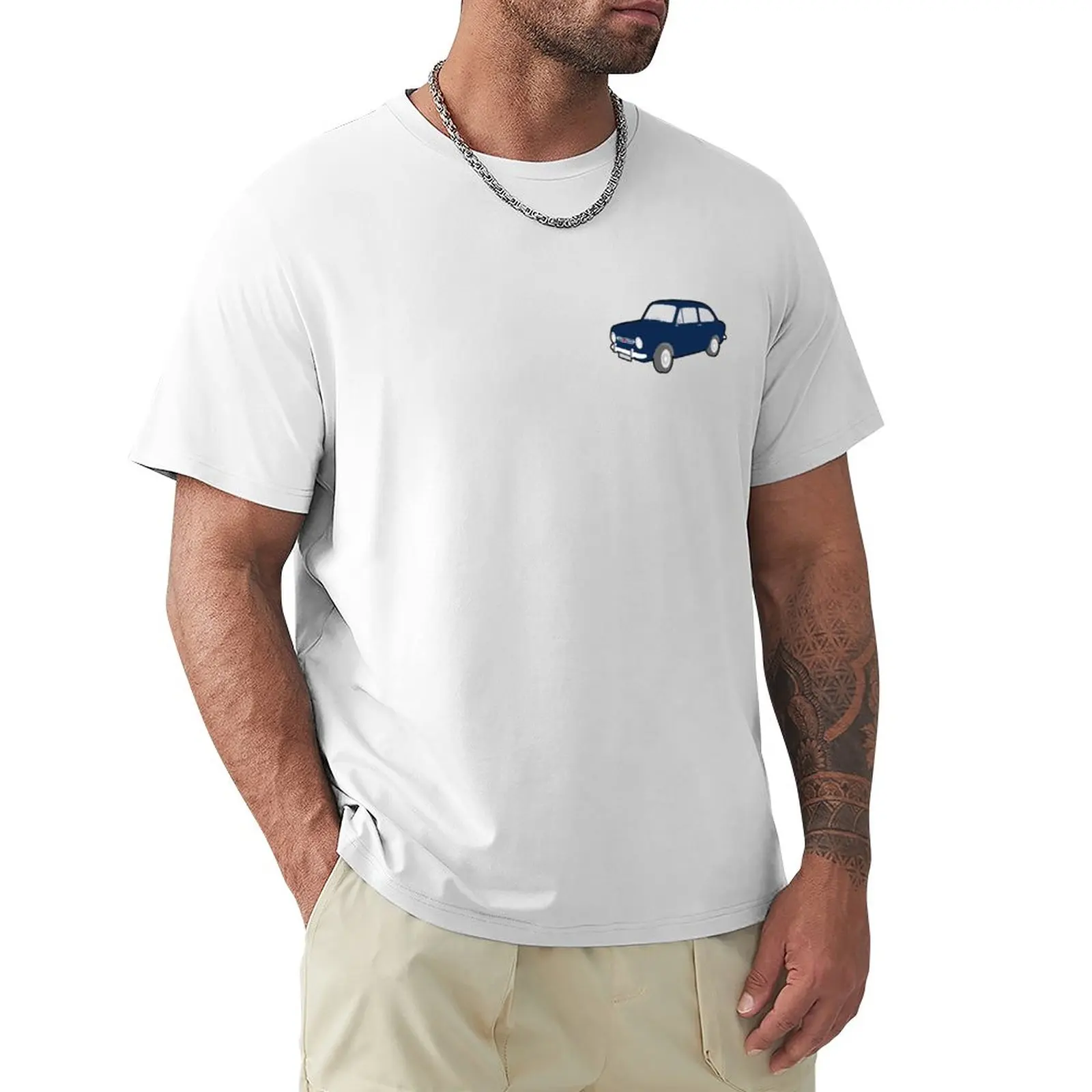 T-Shirt Fiat 850 Taglie Forti Magliette Vintage Per Uomo Pack
