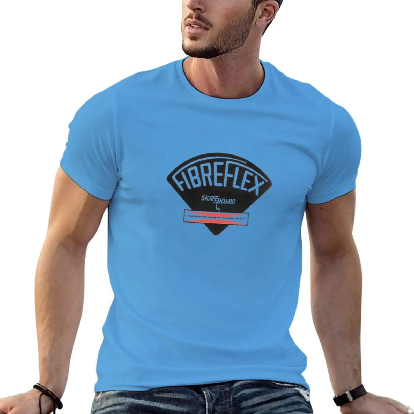 Nuovo Design Di Skateboard Fibreflex, Gordon E Smith. T-Shirt T-Shirt Magliette Oversize Maglietta Nera Magliette Da Allenamento Da Uomo