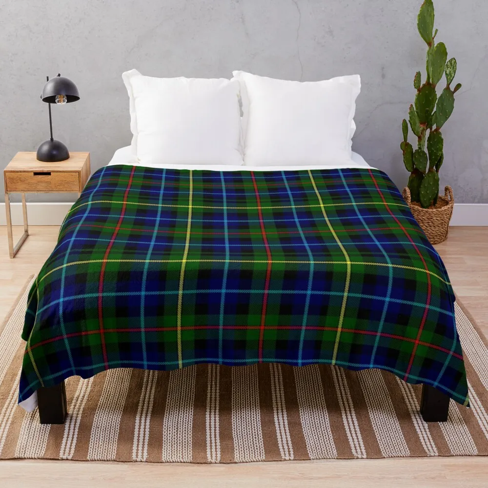 Clan Smith Tartan Coperta Da Tiro Moda Divano Coperte Coperte Firmate Divano Letto