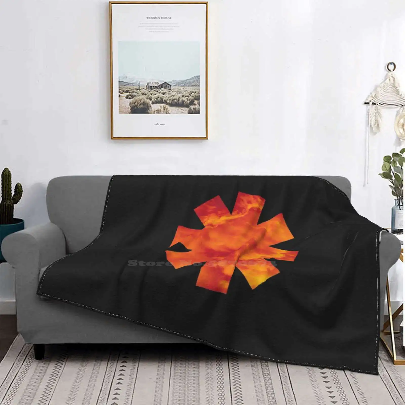 Logo Californication Coperta Soft Warm Travel Coperta Portatile Logo Californication Band Band Funk Flea Chad Smith Anthony
