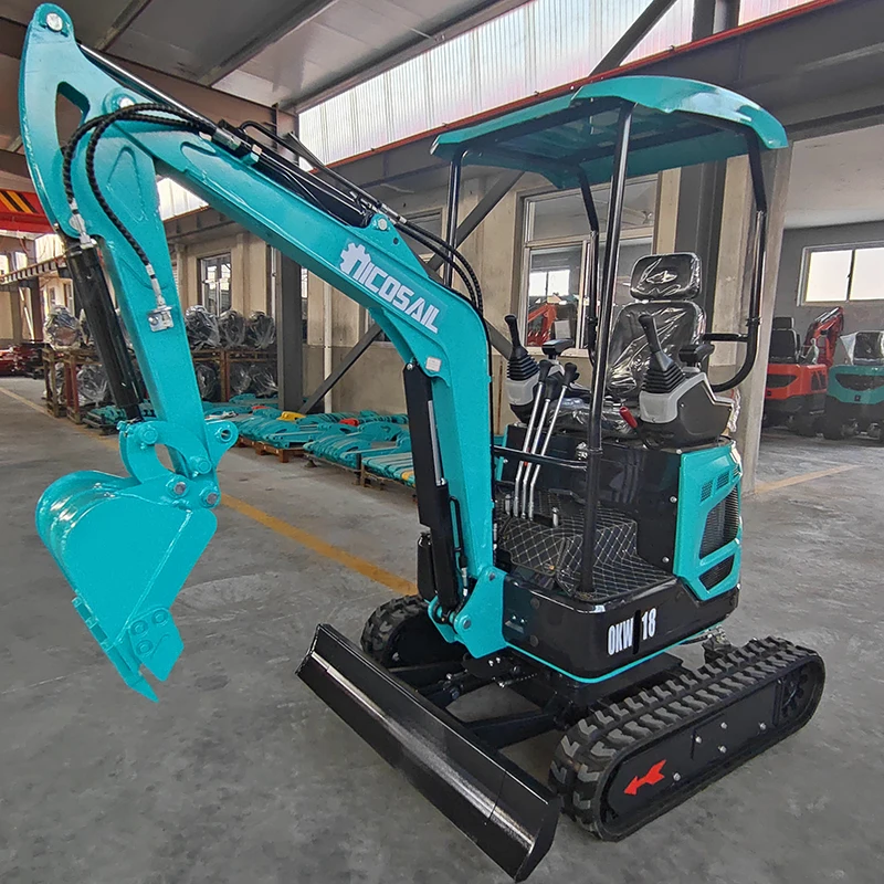 Epa 0.8 Ton 1 Ton 2 Ton 3 Ton Mini Escavatore Che Scava La Piccola Macchina Micro Scavatrice Idraulica Per Uso Domestico
