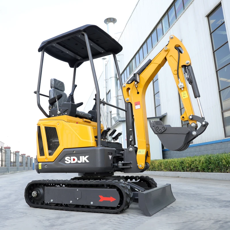Epa Kubota Motore Mini Escavatore 1.6 Ton Cingolato Idraulico Piccolo Escavatore Mini Escavatore 1.5 1 Ton 2 Ton 3 Ton 1600Kg Escavatore