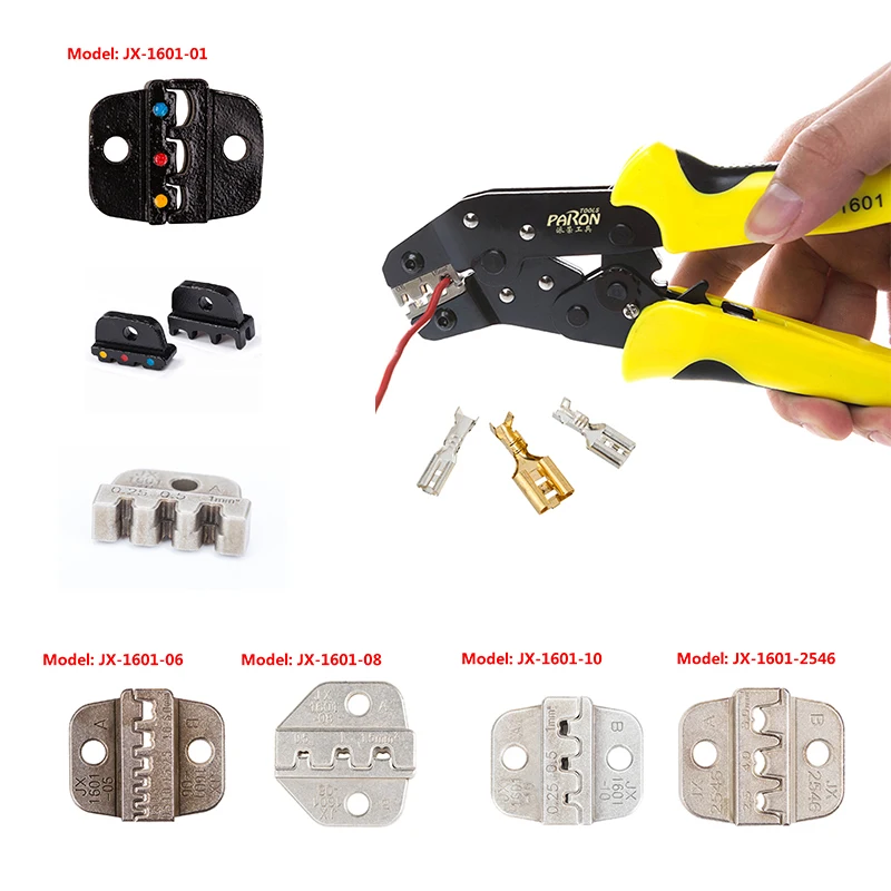 Paron 0.25-6 Mm2 Crimpatrice Multiutensile Ingegneria Terminali A Cricchetto Terminali A Crimpare Pinze Jx-1601-6/Jx-1601-8/Jx-1601-2546