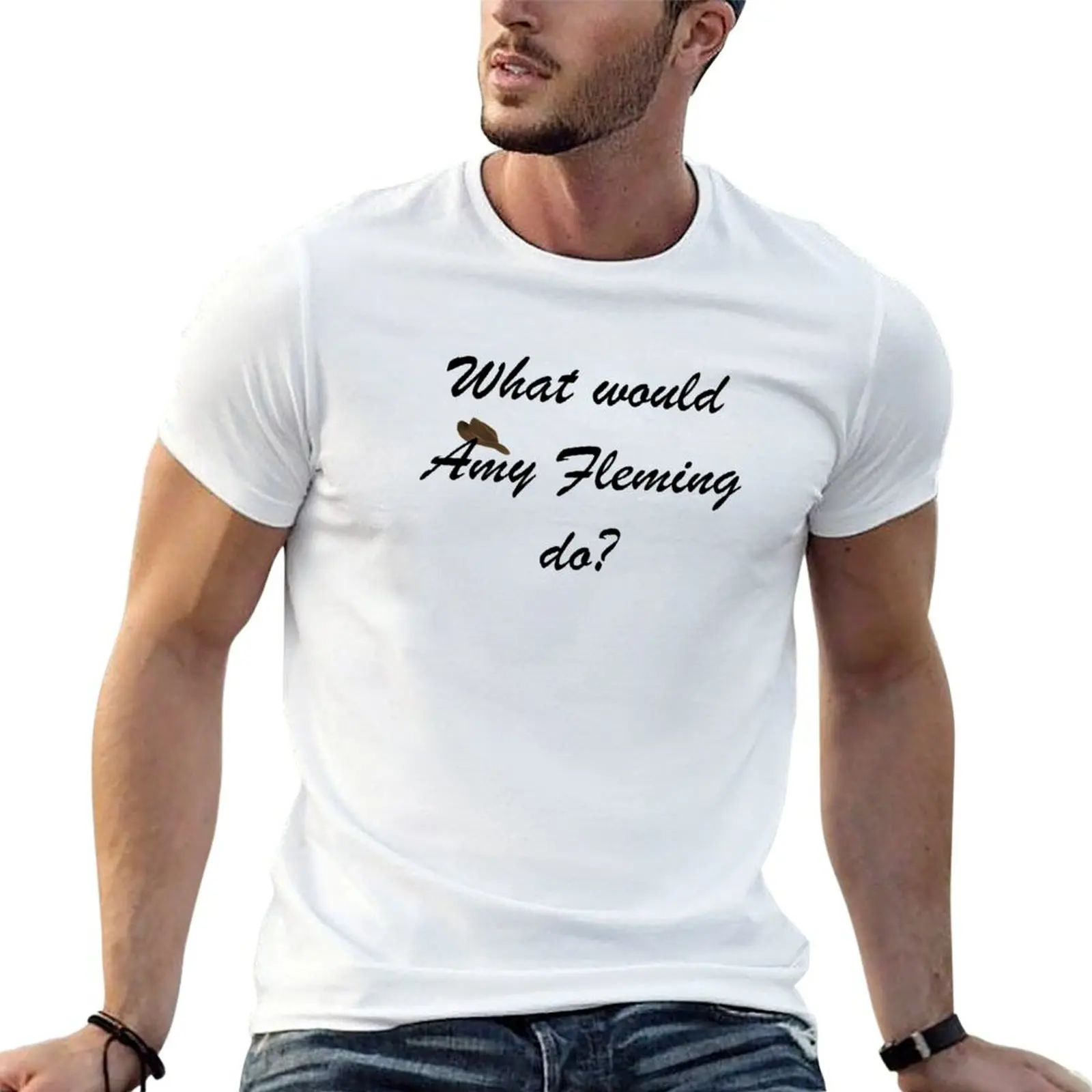Cosa Potrebbe Fare Amy Ming? T-Shirt Vestiti Estivi Vestiti Vintage Da Uomo