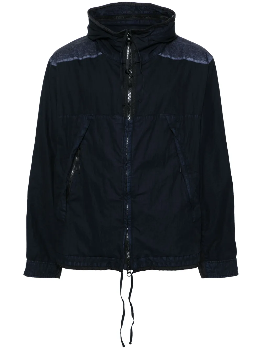 C.P. Company 50 Fili Gum Goggles hooded jacket - Blu