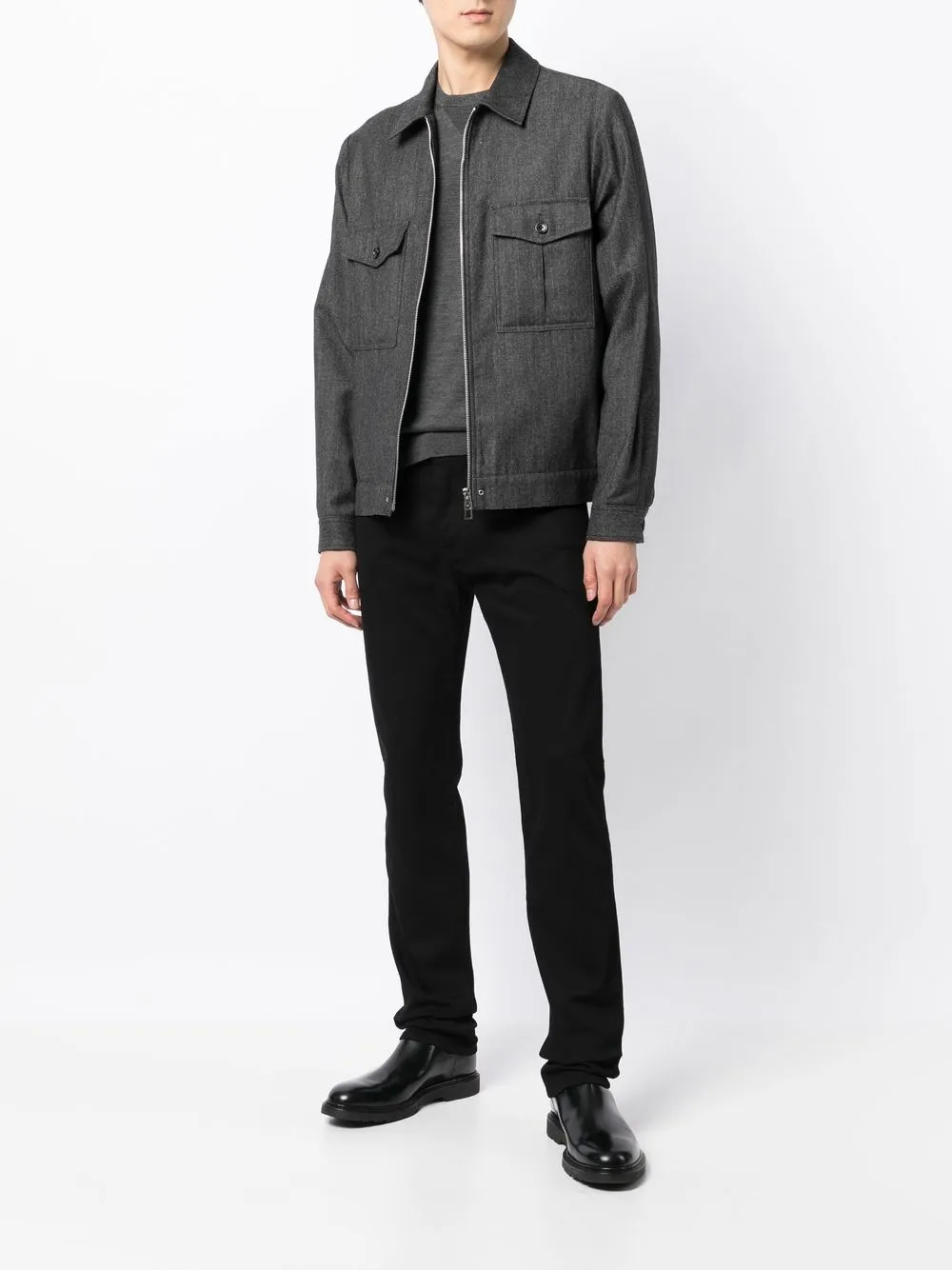 Emporio Armani Jeans slim - Nero