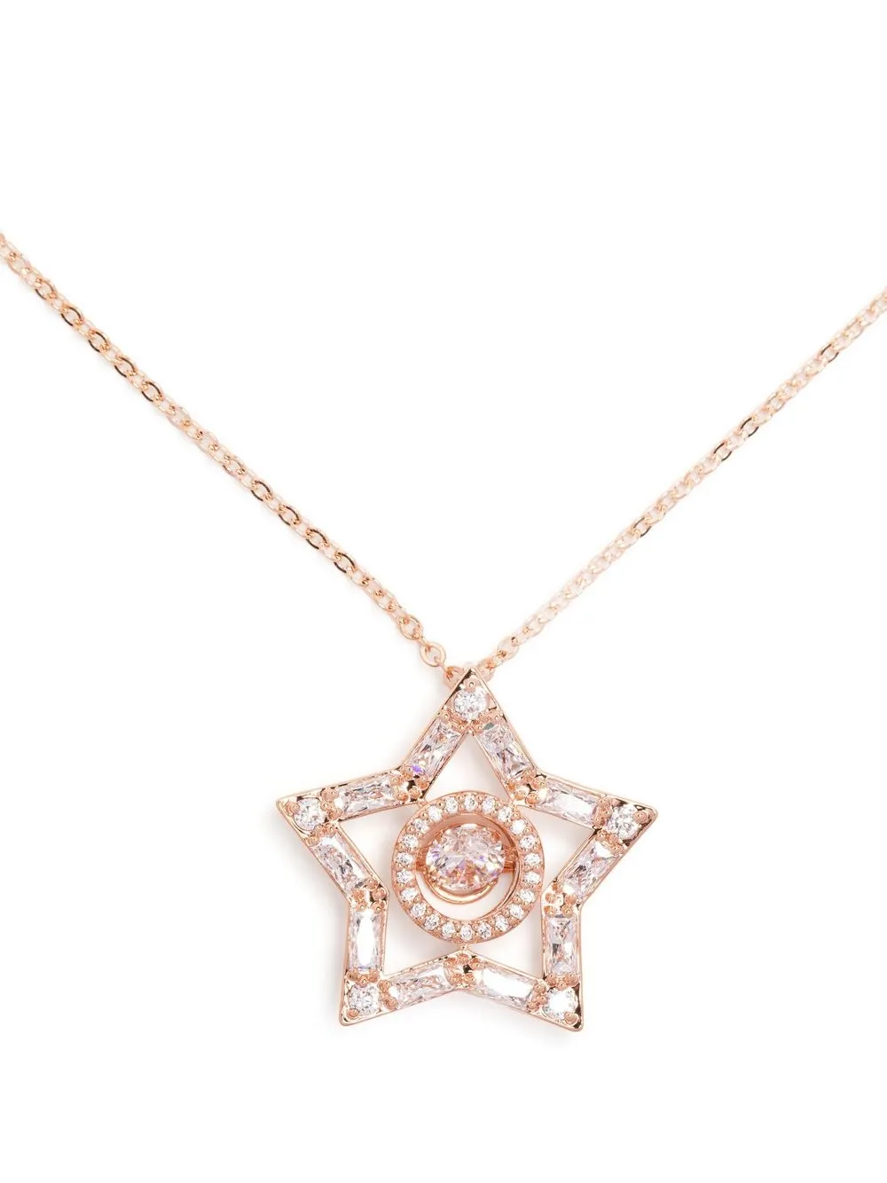 Swarovski Stella gold-plated pendant necklace - Argento