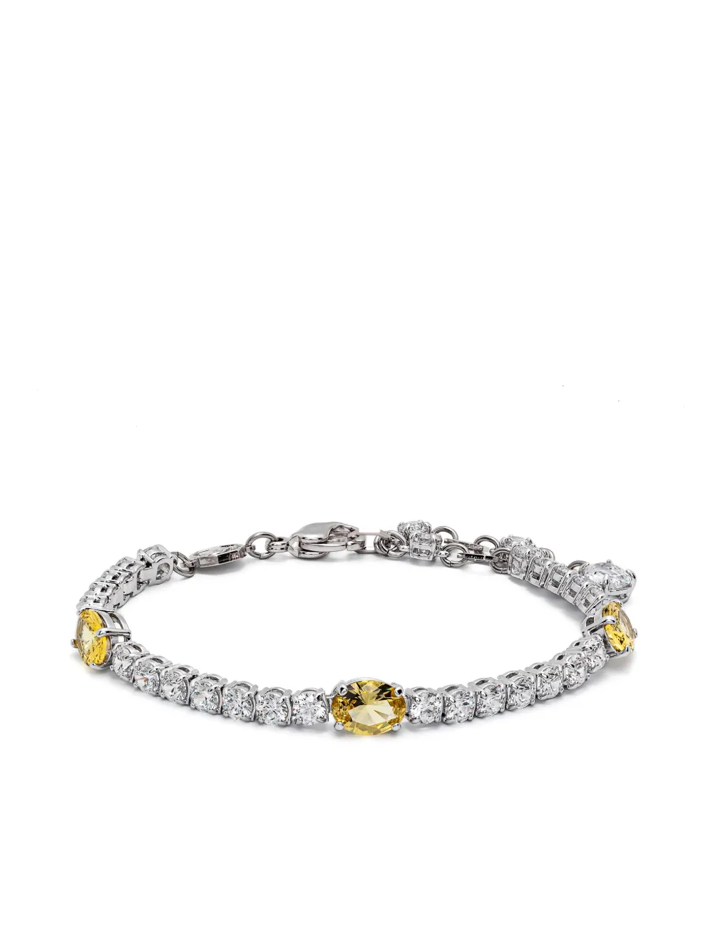 Swarovski Matrix Tennis bracelet - Argento