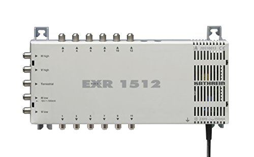 Kathrein Exr 1512 Interruttore Multiplo Vf- Satellite (Per 5-12 Utenti, Tensione 18, Corrente 550 Ma)