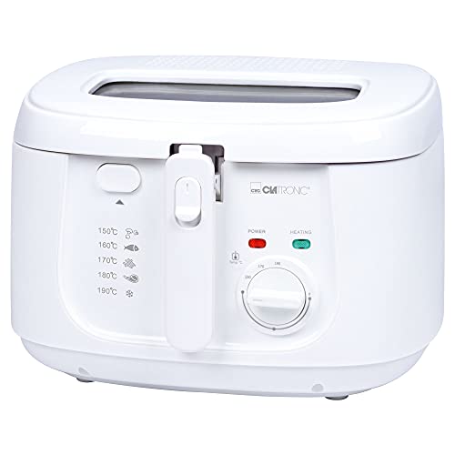 Clatronic Fr 3771 Friteuse 2,5 L 1800 W Wit Frituurpan