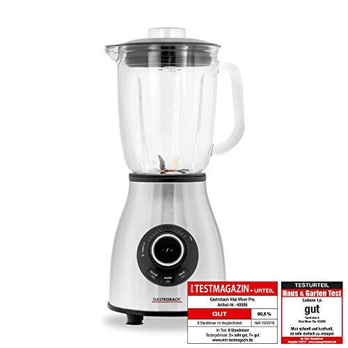 Gastroback Vital Mixer Pro Frullatore 1,75 L Frullatore Da Tavolo Acciaio Inossidabile 1000 W