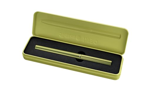 Pelikan Penna Stilografica P6 Ineo Elements, Green Oasis, 1 Pezzo, Con Custodia In Metallo, 823692