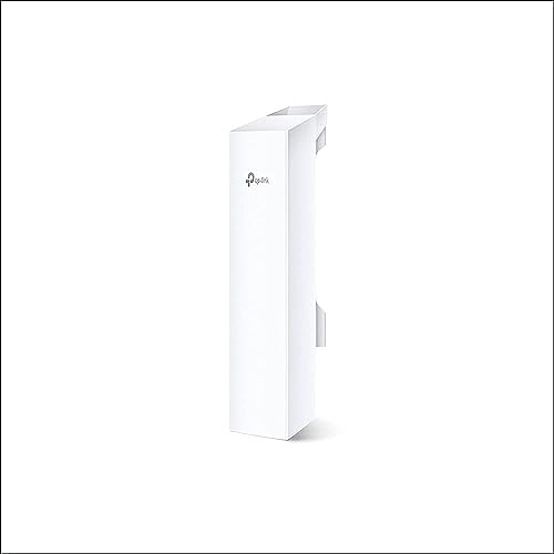Tp-Link Cpe220 2.4Ghz 300Mbps Long Range Outdoor Cpe For Ptp And Ptmp Transmission, Point To Point Wireless Bridge, 12Dbi, 13Km+, Passive Poe Powered 