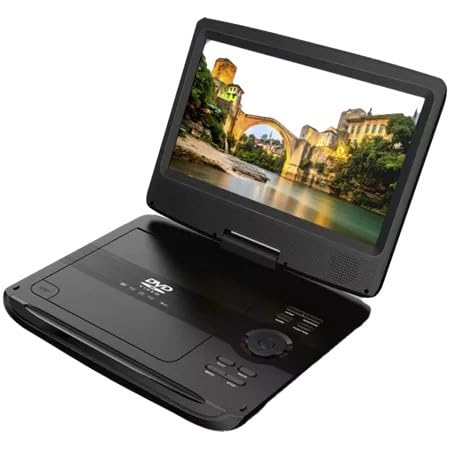 Denver Mt-1097 Lettore Dvd/Blu-Ray Portatile Lettore Dvd Portatile Da Tavolo 25,4 Cm (10") Nero