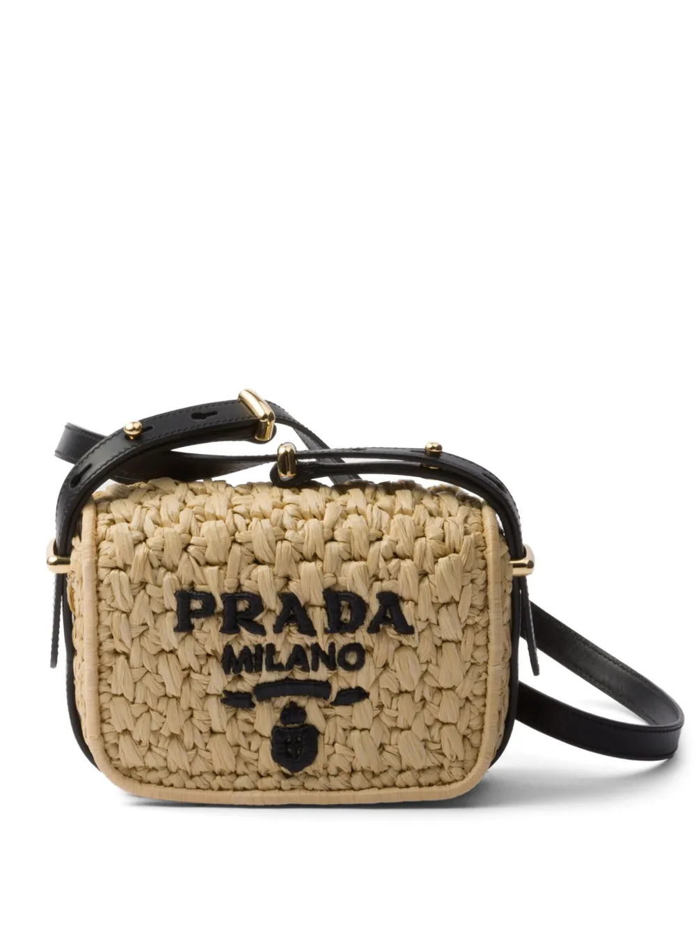 Prada woven shoulder bag - Toni neutri