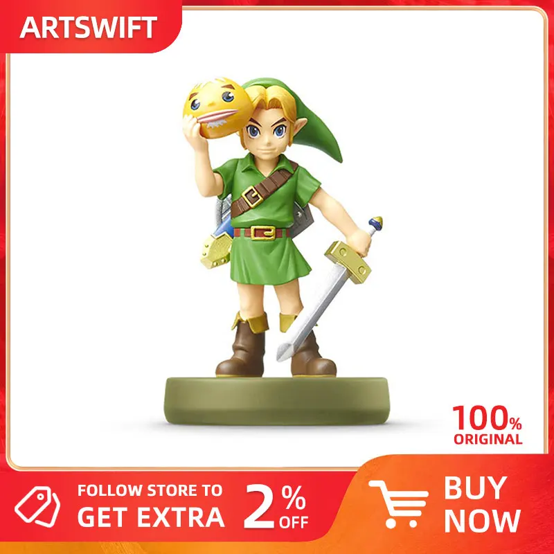 Artswift Store Figurine Per Botw Character Link Majora Original Rare Ns Asian Version Free