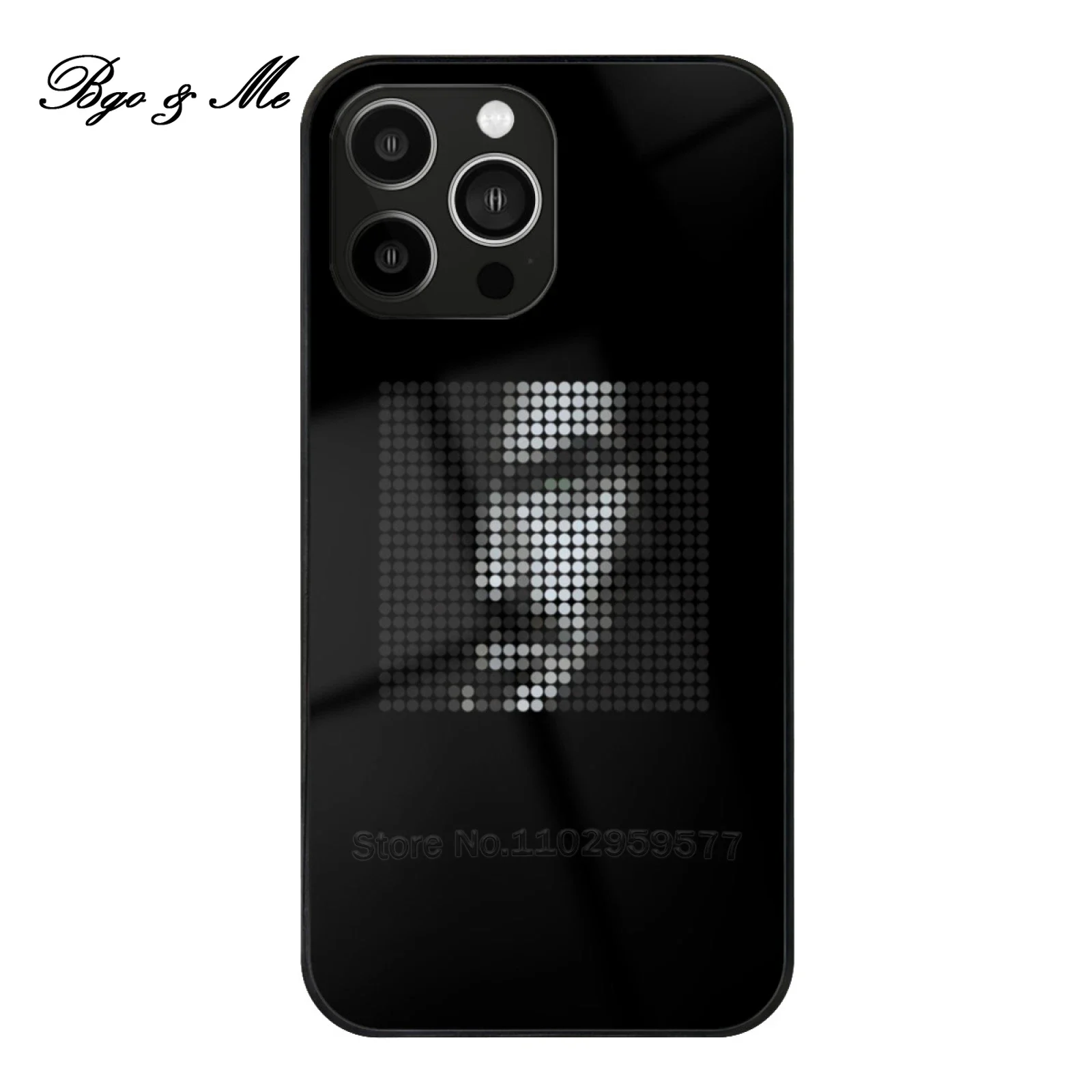 Custodia In Vetro Temperato George Michael Per Iphone 15 14 13 12 Pro Max Retro George Michael Love Musicisti