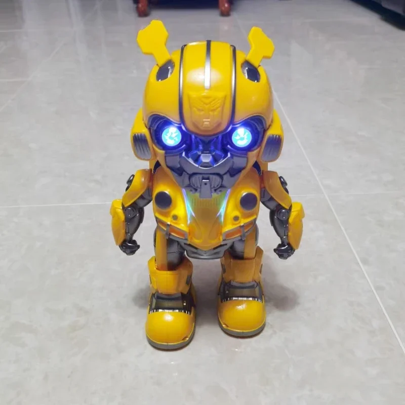 Telecomando Bumblebee Toy Transformers Robot Early Education Programming Machine Intelligent Dance Action Figure Toy Gift