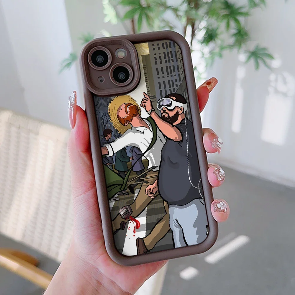 Custodia Morbida Per Telefono Van Gogh In Tpu Per Xiaomi Redmi Note 13 Custodie Redmi Note 12 Pro Plus 5G 12S 11S 10S 13C Eye Ladder Cover